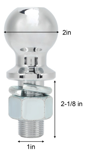 Bolas De Remolque De Enganche De Acero Inoxidable De 6000 Li