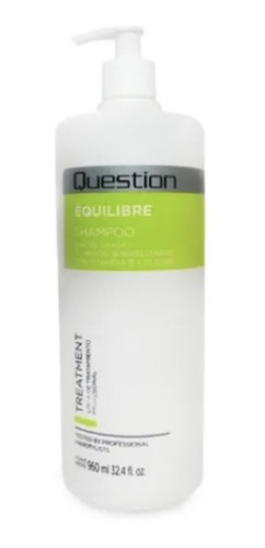 Shampoo Equilibre Question 960ml Raiz Grasa, Puntas Secas 
