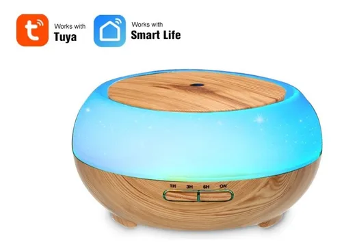 Difusor Humidificador Wifi Compatible Con Alexa Y Google H.