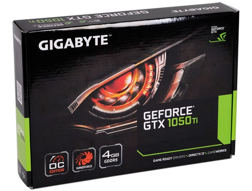 Tarjeta De Video Nvidia Geforce Gtx 1050 Ti Gigabyte