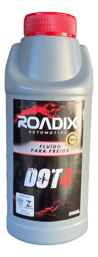 Fluído Para Freios Hidráulicos Dot4 Roadix 500ml Original