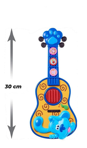 Guitarra Juguete Pistas De Blues Luces Y Sonido Micieloazul