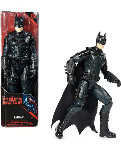 Figura De Acción Wingsuit Batman 12 The Batman Dc Comics