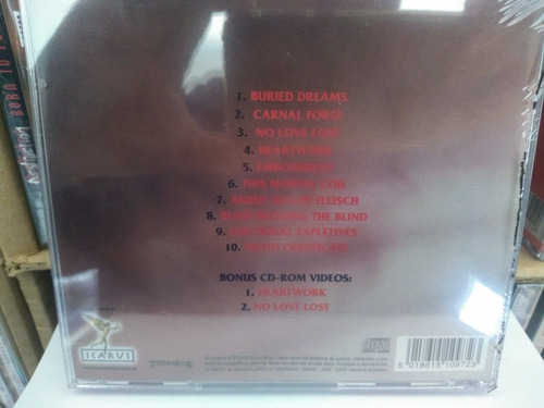 Cd Carcass - Heartwork (importado - sellado) Versión álbum estándar