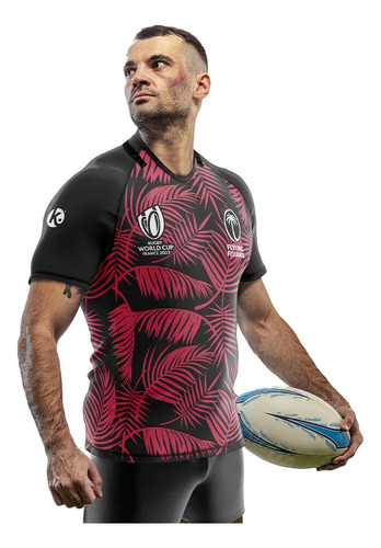 Camiseta Rugby Fiji Home World Cup 2023 Test Match Niños