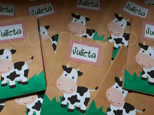 Imagen 3 de 6 de 10 Bolsitas Sorpresitas Animales De La Granja Y De La Selva