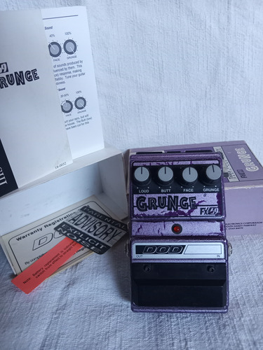 Pedal Dod Grunge Fx69 Versión Original (vintage). Como Nuevo