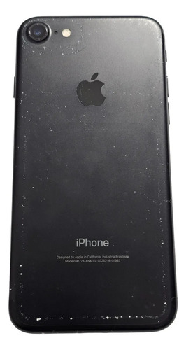 iPhone 7 128gb Preto Fosco Apple Saúde 100%+ Fone Bluetooth (Usado)
