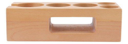 Soporte De Madera Para Manipulación De Café Estación De