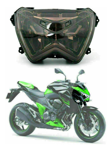 Conjunto De Faros Para Kawasaki Z800 2013-2014