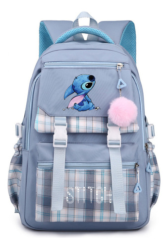 Nuevo Lilo & Stitch Mochila Resistente Para Estudiantes