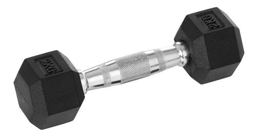 Mancuerna Hexagonal Engomada 9 Kg - X Unidad - Pesa Goma
