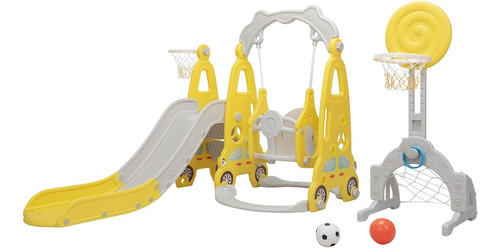 Kit De Juegos Modulares Para Niños 1-3 Color Amarill Nyeekoy