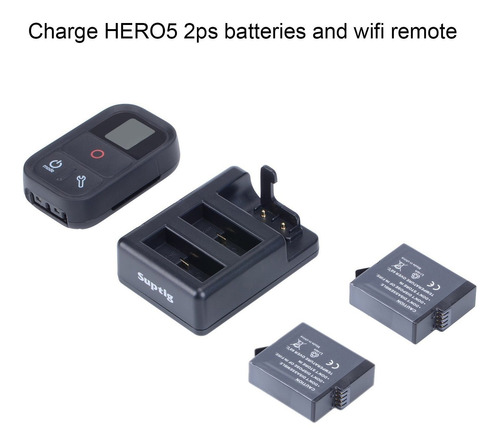 Imagen 4 de 8 de Cargador Para Gopro Hero 8 Black, Hero 7, 6, 5