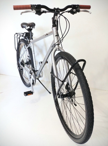 Bicicleta Khs Híbrida Cicloturismo Urbana 24v Disco Cromoly
