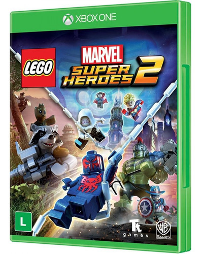 Jogo Lego Marvel Super Heroes 2 Xbox One Midia Fisica Wb