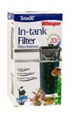 Tetra Whisper In-tank 20i Filtro Interno Mochila Polypterama