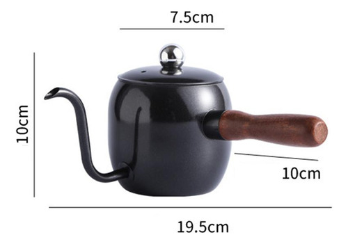 Hervidor De Café Con Cuello De Cisne De Acero Inoxidable Par