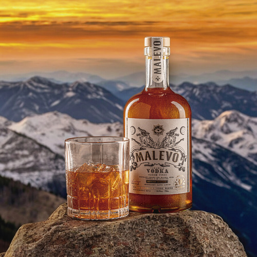 Malevo Vodka, Licor De Caramelo X 1 Botella. 750ml
