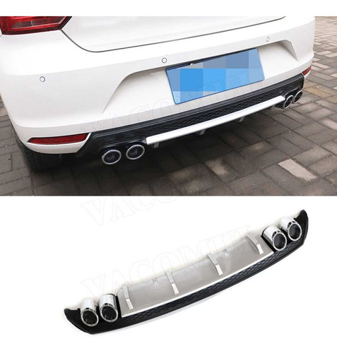 Spoiler Trasero Difusor Polo  2013-2014 Vw Sport 13 14 Auto