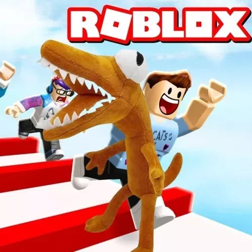 Orange 2 boneco de pelúcia Rainbow friends Roblox