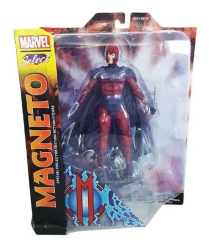  Figura De Acción Magneto Marvel Select Toys 