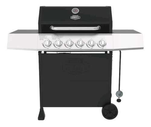 Asador Practico De Gas, Grill Master De 6 Burner