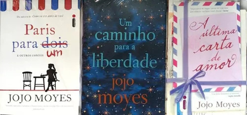 Livro Paris Para Um + Um Caminho Para A Liberdade + A Última Carta - Jojo Moyes [2017]