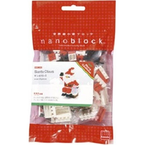 Imagen 2 de 3 de Papá Noel Navidad - Microbloques Nanoblock