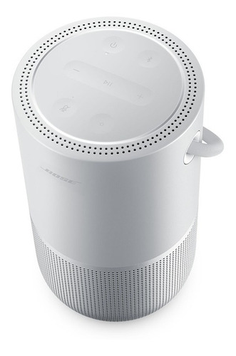 Imagen 2 de 7 de Parlante Bose Portable Smart Speaker portátil con bluetooth y wifi waterproof luxe silver