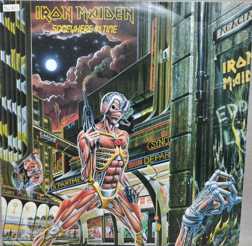 Iron Maiden  Somewhere In Time 1986 Brasil Impecable