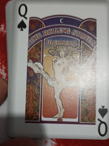 Baraja De Los Rolling Stones, Juego De Naipes Doble (Usado)