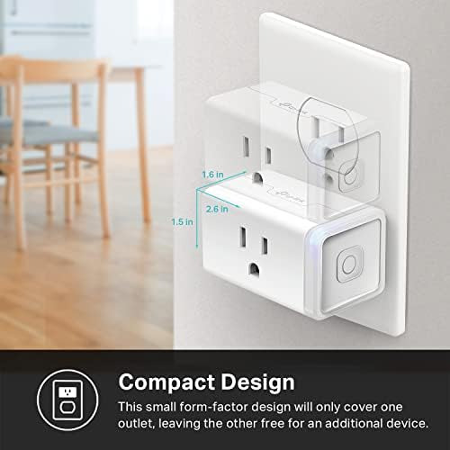 Enchufe Inteligente Kasa Mini 15a Compatible Con Homekit