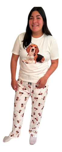 Pijama De Beagle Mujer