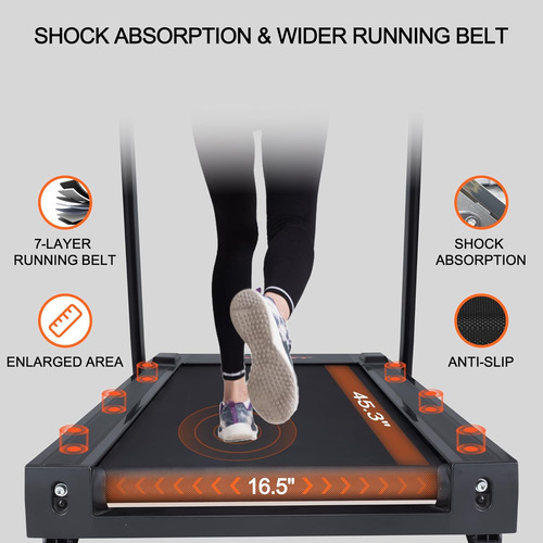 Gymost Caminadora Plegable Con Pantalla Lcd