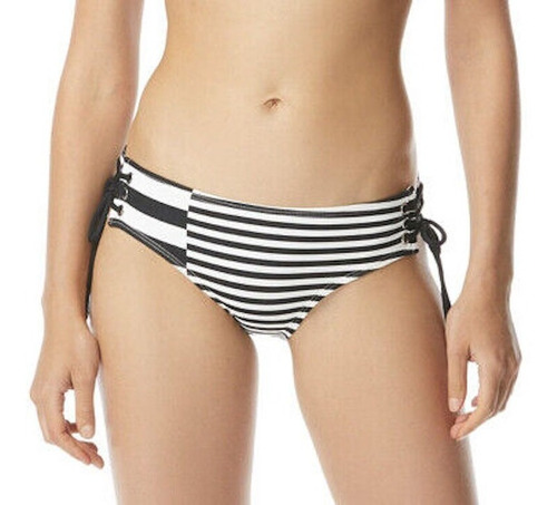 Michael Kors Bikini Blanco Negro Calzon Traje Baño Vestido S