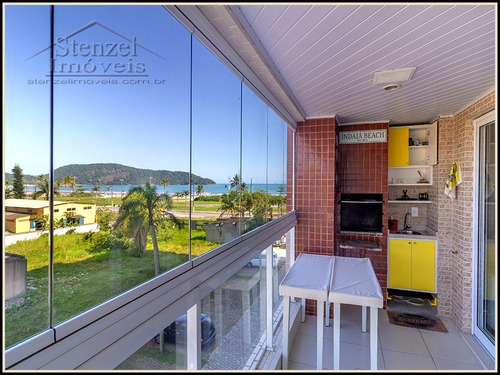 Imagem 8 de 26 de Apartamento Com 3 Quartos (1 Suíte) Varanda Gourmet E Vista Para O Mar No Indaiá Em Bertioga. - Ap00260 - 68728747