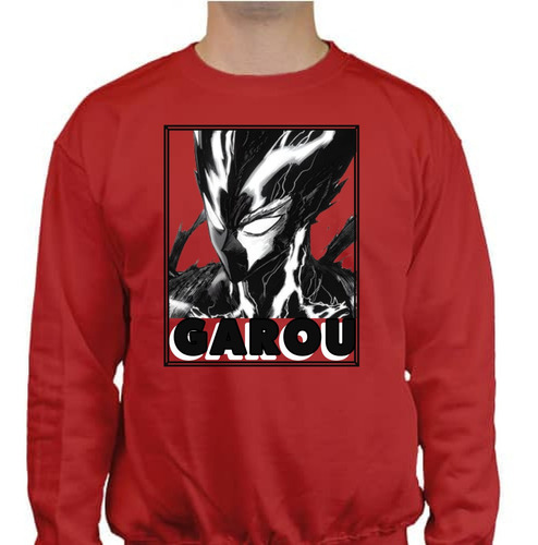 Sudadera Garou Cuadro  Manga