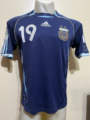 Camiseta Argentina Alemania 2006 Messi #19 Barcelona S - M