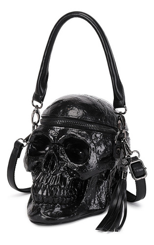 Bolso Bandolera Con Calavera Para Hombre Y Mujer