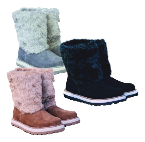 Pantubotas Botas Australiana Infantil Nena Abrigo Invierno 