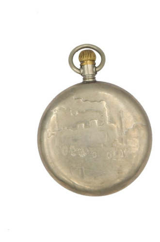 Antiguo Reloj De Bolsillo Chronometre Election 1914! Azul (Usado)