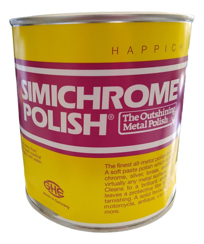 Pasta Para Pulir Metales Simichrome Polish 1kg