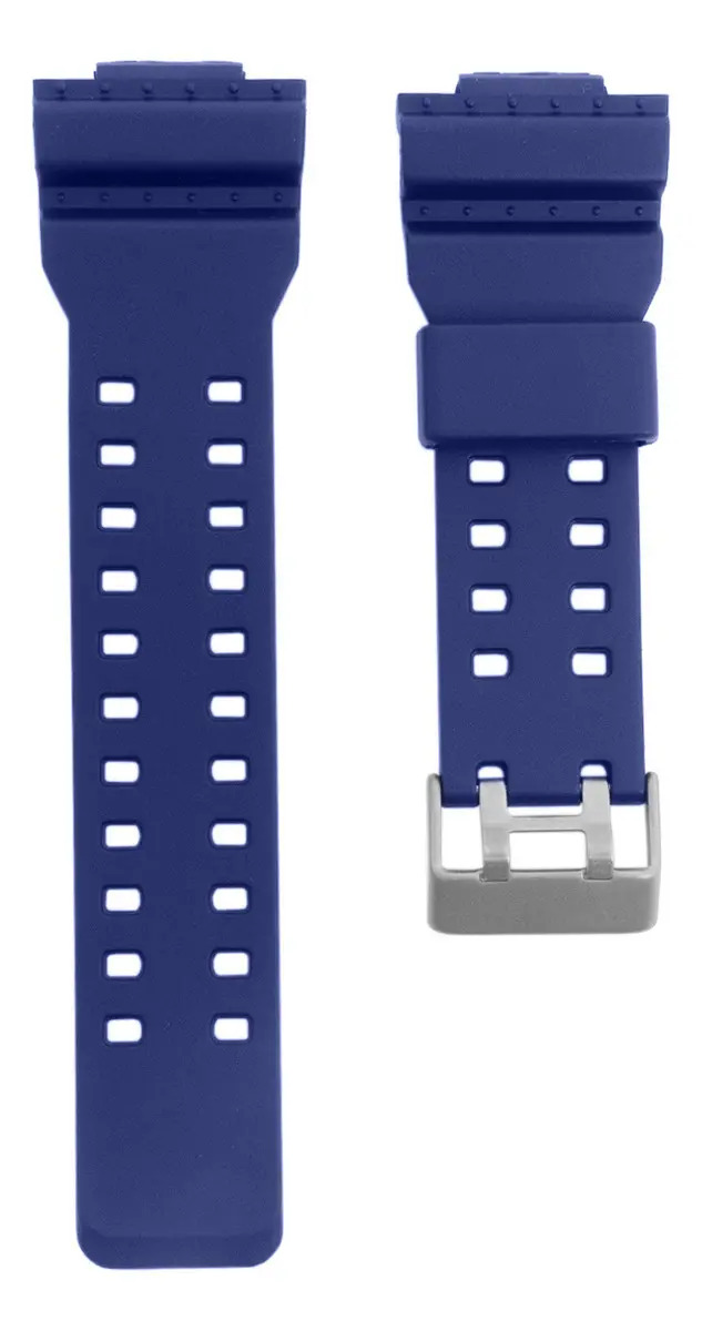 Pulseira Para Ga-100 Ga-110 Ga-120 Ga-300 Casio G-shock Azul