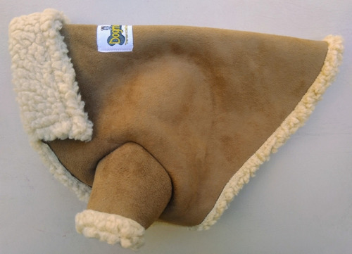 Chamarra Invierno Con Borrega Talla 4 Beige Ropa Para Perros