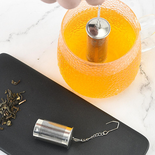 4 X 2 Infusores De Bolas De Té De Acero Inoxidable Con Alto