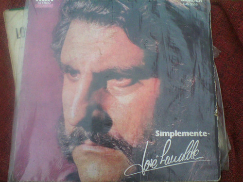 Disco Lp Vinilo Simplemente Jose Larralde (posible Envío)