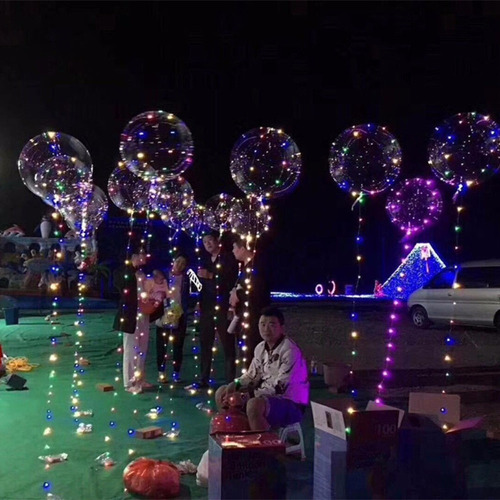 Balao Para Festa Led Aniversario Casamento Bexiga Balada Lux
