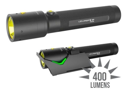 Linterna Led Lenser I9r 400 Lumens Foco Ajustable 260 Mts Color De La Linterna Negro Color De La Luz Blanca
