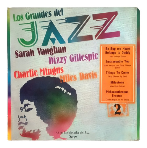 Vinilo Grandes Jazz Davies, Gillespie Vol 2  Macondo Records